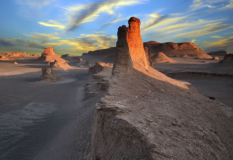 Kalut' in Lut Desert, To all European Panoramio members. Info 1st comment