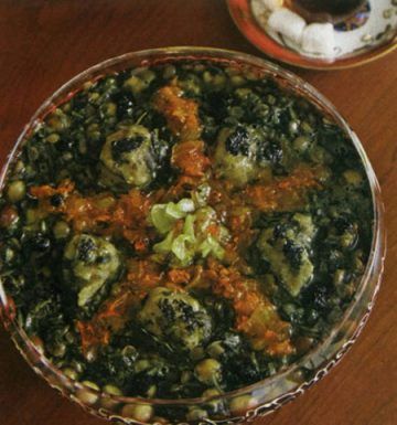 Ash-e Amaj (Amaj Soup)