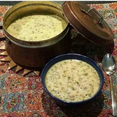 Dough Tarkhineh Soup