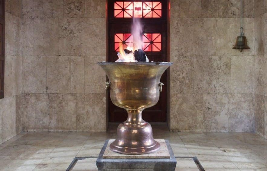 Zoroastrian Fire Temple in Yazd, the most important Zoroastrian fire temple in the world